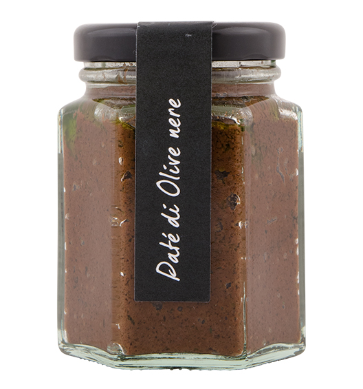 Paté aus schwarzen Oliven